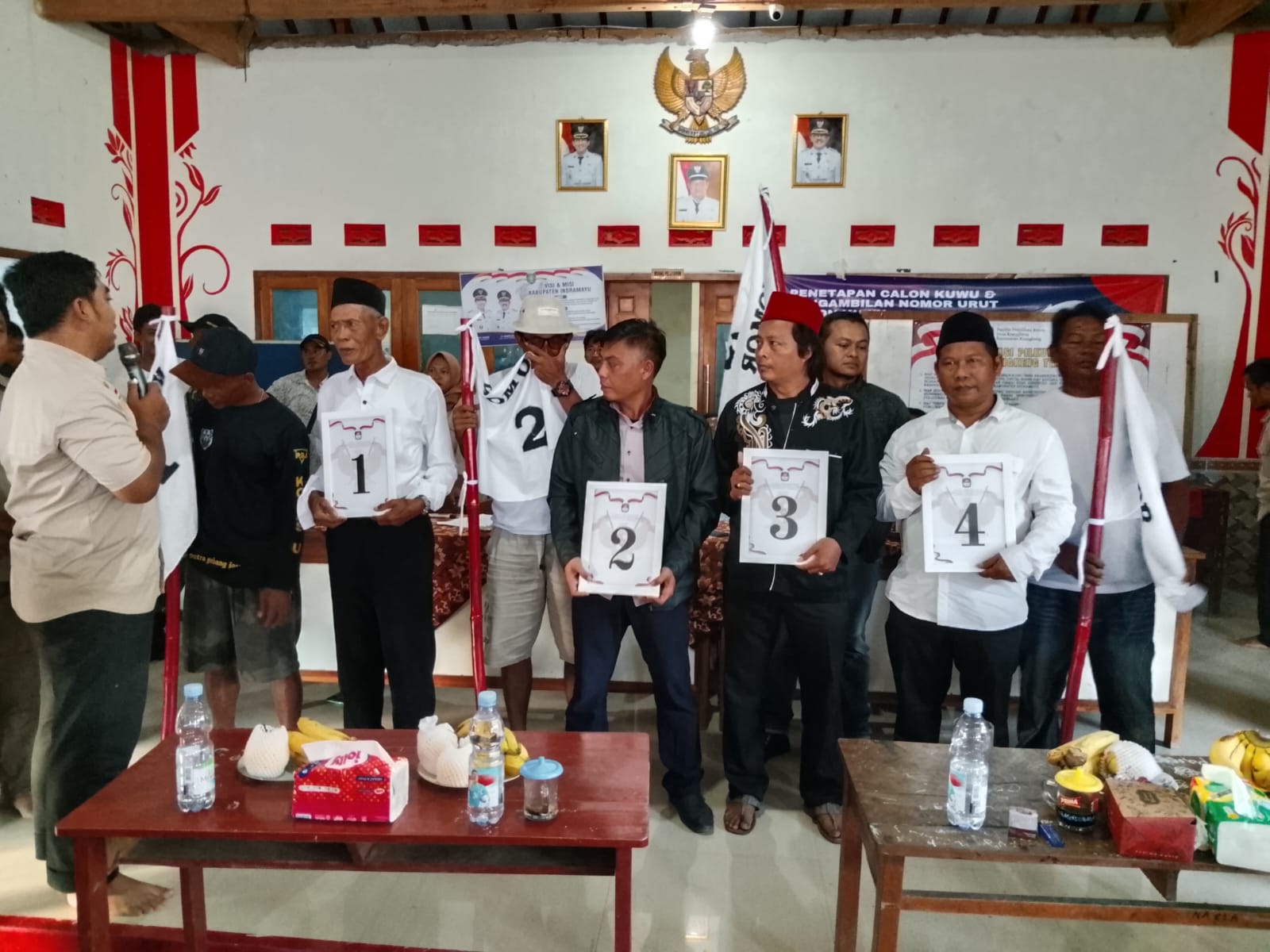 PENETEPAN DAN PENGAMBILAN NOMOR URUT CALON KUWU